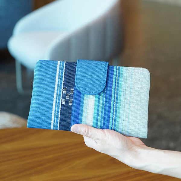 [卡盒] Minami-kaze（藍色）| Azamiya | Yaeyama Minsaa（紡織品）