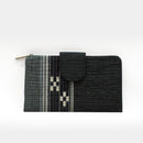 [CARD CASE] YAKOBOKU (BLACK) | YAEYAMA MINSAH (TEXTILES) | AZAMIYA
