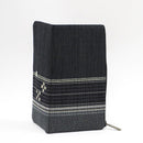 [CARD CASE] YAKOBOKU (BLACK) | YAEYAMA MINSAH (TEXTILES) | AZAMIYA