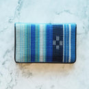 [CARD HOLDER]  MINAMIKAZE (BLUE) | YAEYAMA MINSAH (TEXTILES) | AZAMIYA