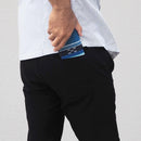 [CARD HOLDER]  MINAMIKAZE (BLUE) | YAEYAMA MINSAH (TEXTILES) | AZAMIYA