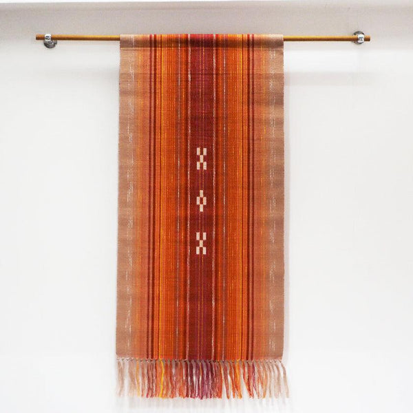 [Tapestry] Bougainvillea (สีส้ม) | Yaeyama Minsah (สิ่งทอ) | อะซามิยะ