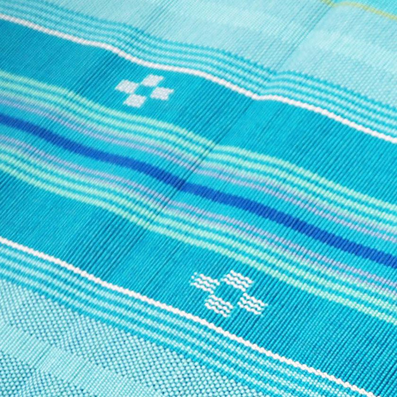 [桌墊] Nilai-Kanai（藍色）| Azamiya | Yaeyama Minsaa（紡織品）