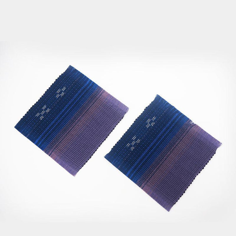 [過山車]海洋畢業2件套件（紫色）| Azamiya | Yaeyama Minsaa（紡織品）