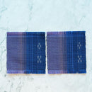 [COASTER] SEA GRADUATION 2-PIECE SET (PURPLE) | YAEYAMA MINSAH (TEXTILES) | AZAMIYA