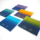 [COASTER] SEA GRADUATION 2-PIECE SET (PURPLE) | YAEYAMA MINSAH (TEXTILES) | AZAMIYA