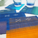 [COASTER] SEA GRADUATION 2-PIECE SET (PURPLE) | YAEYAMA MINSAH (TEXTILES) | AZAMIYA