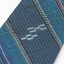 [넥타이] 이노 (파란색) | 아자미야 | Yaeyama Minsaa (직물)