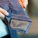 [TIE] PIN STRIPE (NAVY) | YAEYAMA MINSAH (TEXTILES) | AZAMIYA