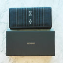 [WALLET] LONG WALLET YASSAMI (BLACK) | YAEYAMA MINSAH (TEXTILES) | AZAMIYA