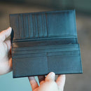 [WALLET] LONG WALLET YASSAMI (BLACK) | YAEYAMA MINSAH (TEXTILES) | AZAMIYA