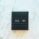 [กระเป๋าเงิน] กระเป๋าเงินที่พับได้ Yassami (สีดำ) | Yaeyama Minsah (สิ่งทอ) | อะซามิยะ