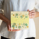 [ARTPANEL] SPRING TSUYU-KUSA (ASIATIC DAYFLOWER) S | GOLD AND SILVER DECORATIVE WORK| IPPINSHU