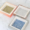 [ARTPANEL] SPRING TSUYU-KUSA (ASIATIC DAYFLOWER) S | GOLD AND SILVER DECORATIVE WORK| IPPINSHU