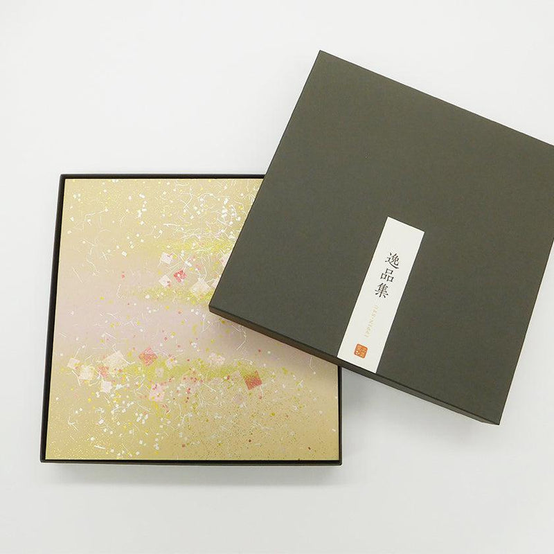 [Artpanel] 봄 쯔유 쿠사 (Asiatic Dayflower) L | Ippinshu | 금색과 은색 장식 작품