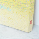 [Artpanel]春季tsuyu-kusa（亞洲dayflower）l |黃金和銀色裝飾作品| Ippinshu