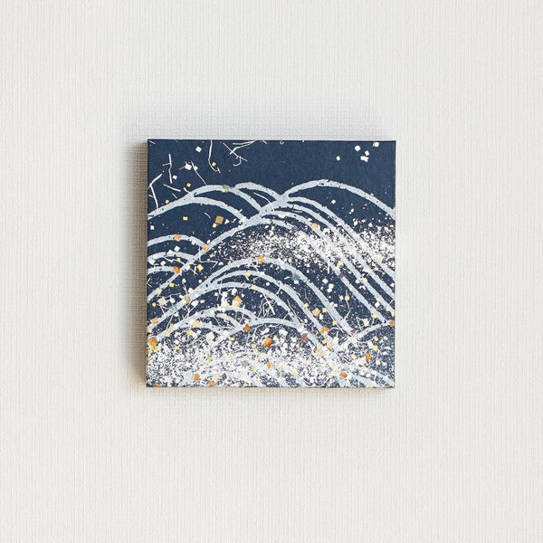 [artpanel]夏季oh-nami（大浪）靛藍s | Ippinshu |金銀裝飾工作
