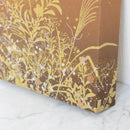 [Artpanel]秋季Aki-kusa（秋花）棕色S |黃金和銀色裝飾作品| Ippinshu