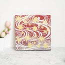 [Artpanel]秋天Tatsuta-Gawa（河流和楓木）紅色L |黃金和銀色裝飾作品| Ippinshu