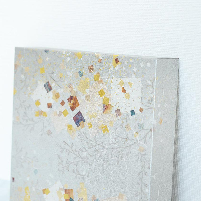 [Artpanel] 겨울 진 카라쿠사 (아라베스크) S | Ippinshu | 금색과 은색 장식 작품