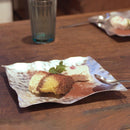 [큰 접시 (플래터)] Suzugami 13 × 13 Kazahana | 타카오카 청동 캐스팅