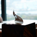 [LARGE PLATE (PLATTER)] SUZUGAMI 24×24 KAZAHANA | TAKAOKA BRONZE CASTING