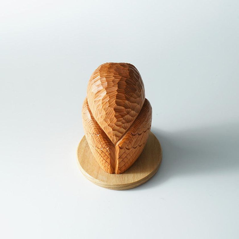 [인형] 올빼미 | Hiroshi Washizuka | ichii itto bori (나무 조각)