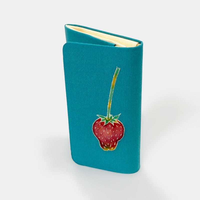 [Wallet / Bag] Strawberry ที่ถือนามบัตร Kaga Yuzen | J.Flavor * Hiroyuki Kikuta
