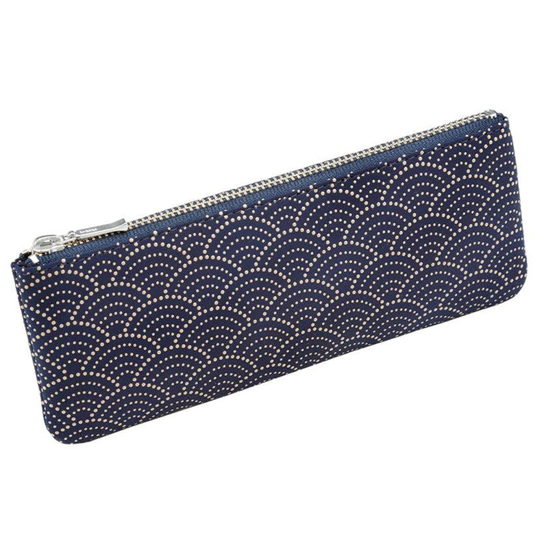 WAVE PATTERN 004 (NAVY BLUE BASECOAT WITH WHITE LACQUER)