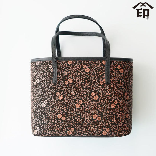 [手提袋]早晨的榮耀（黑色底漆和粉紅色的漆）| Koushu Inden（漆鹿工藝品）