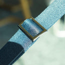 [SHOULDER BAG] ME-13 CLOISONNE (NAVY BLUE BASECOAT WITH BLACK LACQUER) | KOUSHU INDEN (LACQUERED DEERSKIN CRAFTS)| INDEN-YA