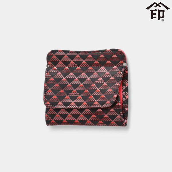 [錢包] Takane（紅色）| Koushu Inden（漆的鹿皮工藝品）| inden-ya