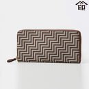 [錢包]雪佛龍7605 | Koushu Inden（漆的鹿皮工藝品）| inden-ya