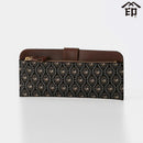 [錢包] Shirabe 7003 | Koushu Inden（漆的鹿皮工藝品）| inden-ya