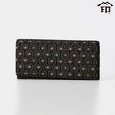 [WALLET] SHIRABE 7005 | KOUSHU INDEN (LACQUERED DEERSKIN CRAFTS)| INDEN-YA