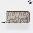 [錢包] Saramas 7423 | Koushu Inden（漆的鹿皮工藝品）| inden-ya