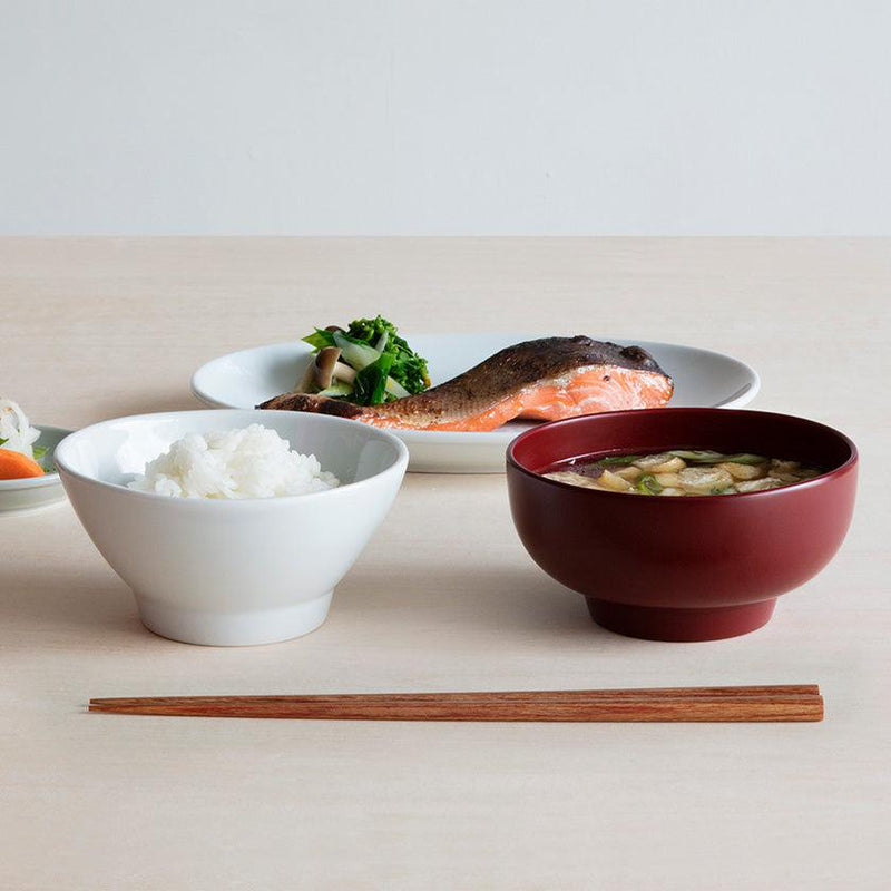 [그릇] 일반적인 수프 그릇 (빨간색) | 하사미 상품