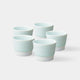 [Cup] ES Cup (S) ชุดสีน้ำเงิน 5 | Hasami Wares | Saikai Toki