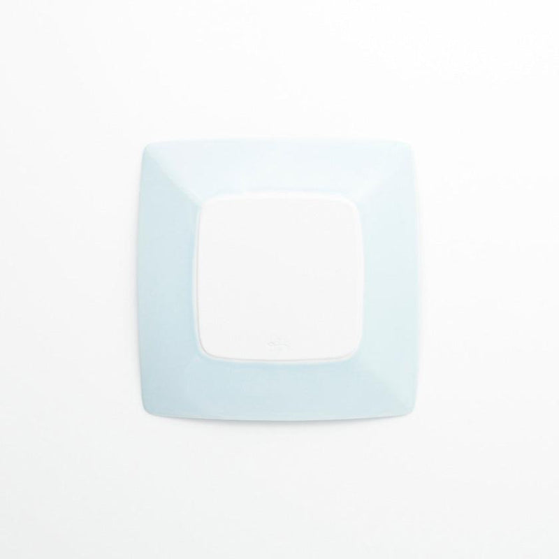 [จานเล็ก] Hafuri Plum (สีน้ำเงิน) ชุด 5 | Hasami Wares | Saikai Toki