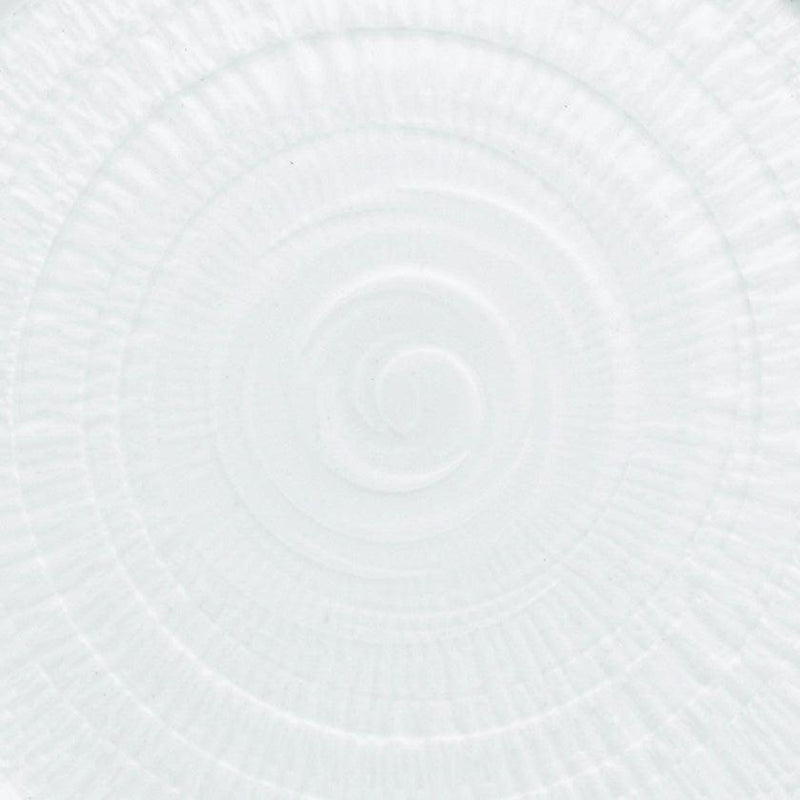 [큰 접시 (플래터)] 조각 <white porcerin> 둥근 플레이트 플래너 패턴 (L) | 하사미 상품