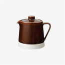 [JAPANESE TEA POT] ES POT AME GLAZE | HASAMI WARES| SAIKAI TOKI