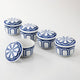 [盤式] 5 |的Chrysanthemum Steamer碗套件| Hasami商品| Saikai Toki