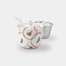 [JAPANESE TEA POT] HAKETENMON SET OF 2 LIGHT | HASAMI WARES| SAIKAI TOKI