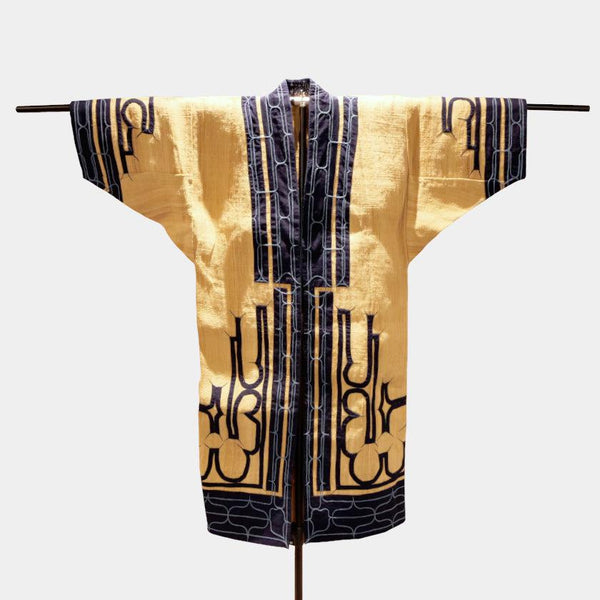 [Kimono] Attusi Weave (Navy Blue) | งานฝีมือของ Ainu
