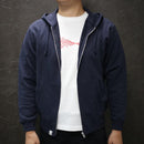 [HOODIE] IOll NAVY | AINU CRAFTS