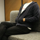 [HOODIE] IOll NAVY | AINU CRAFTS