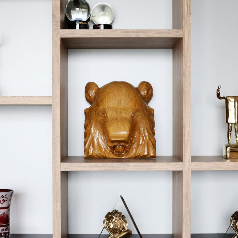 [小雕像]熊面具| Ainu工藝