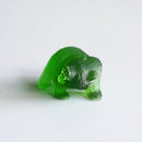 [FIGURINE] SINKOP GROWLING BEAR (GREEN) | AINU CRAFTS