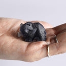 [小雕像] sandop鮭魚吃熊（黑色）| Ainu工藝