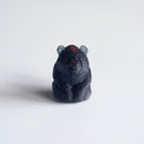 [FIGURINE] SINKOP SITTING BEAR (BLACK) | AINU CRAFTS